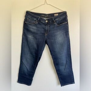 Mavi Jeans Keira Mid Rise Skinny Capri - No Size Tag